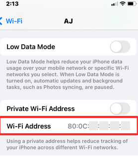 海北苹果海北mac维修如何在iPhone查找MAC地址