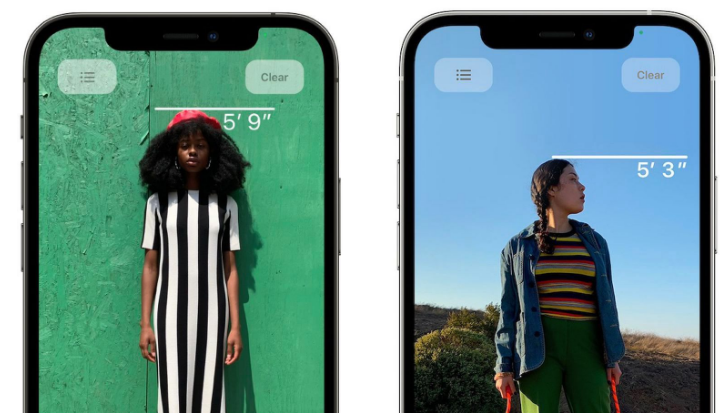 海北苹果服务网点分享通过iPhone激光雷达测量身高方法教程 