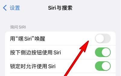海北苹果13维修分享iPhone 13怎么唤醒 Siri  