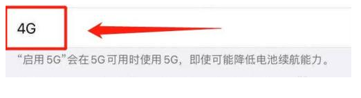 海北苹果13维修分享iPhone 13恒定4G设置方法 
