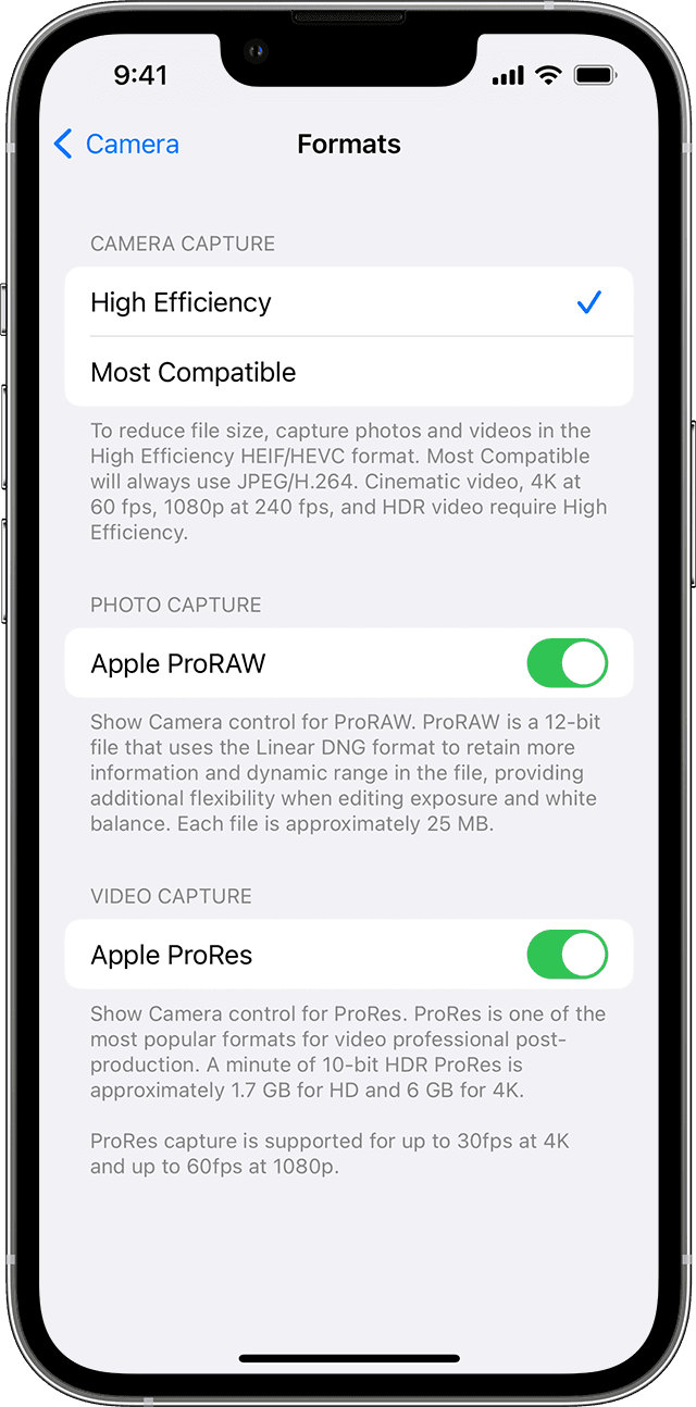 海北苹果13维修分享如何在 iPhone 13 Pro 机型中拍摄和管理 ProRes 视频 
